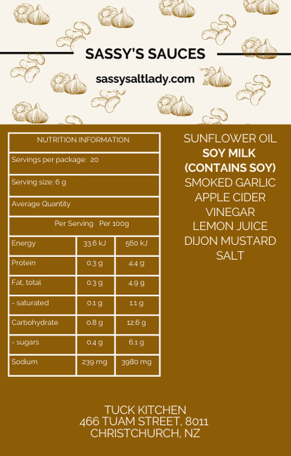AB. FAB Smoked Garlic Aioli