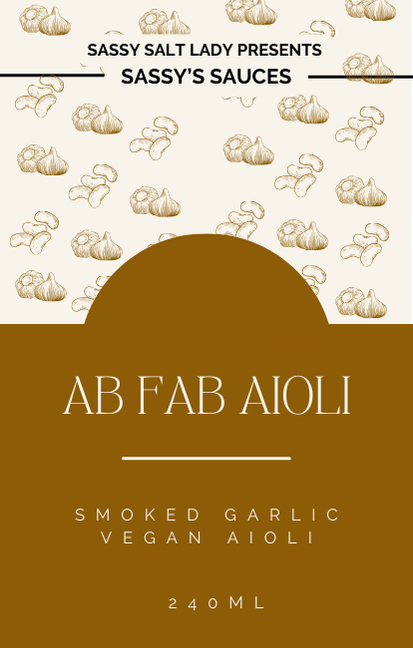 AB. FAB Smoked Garlic Aioli